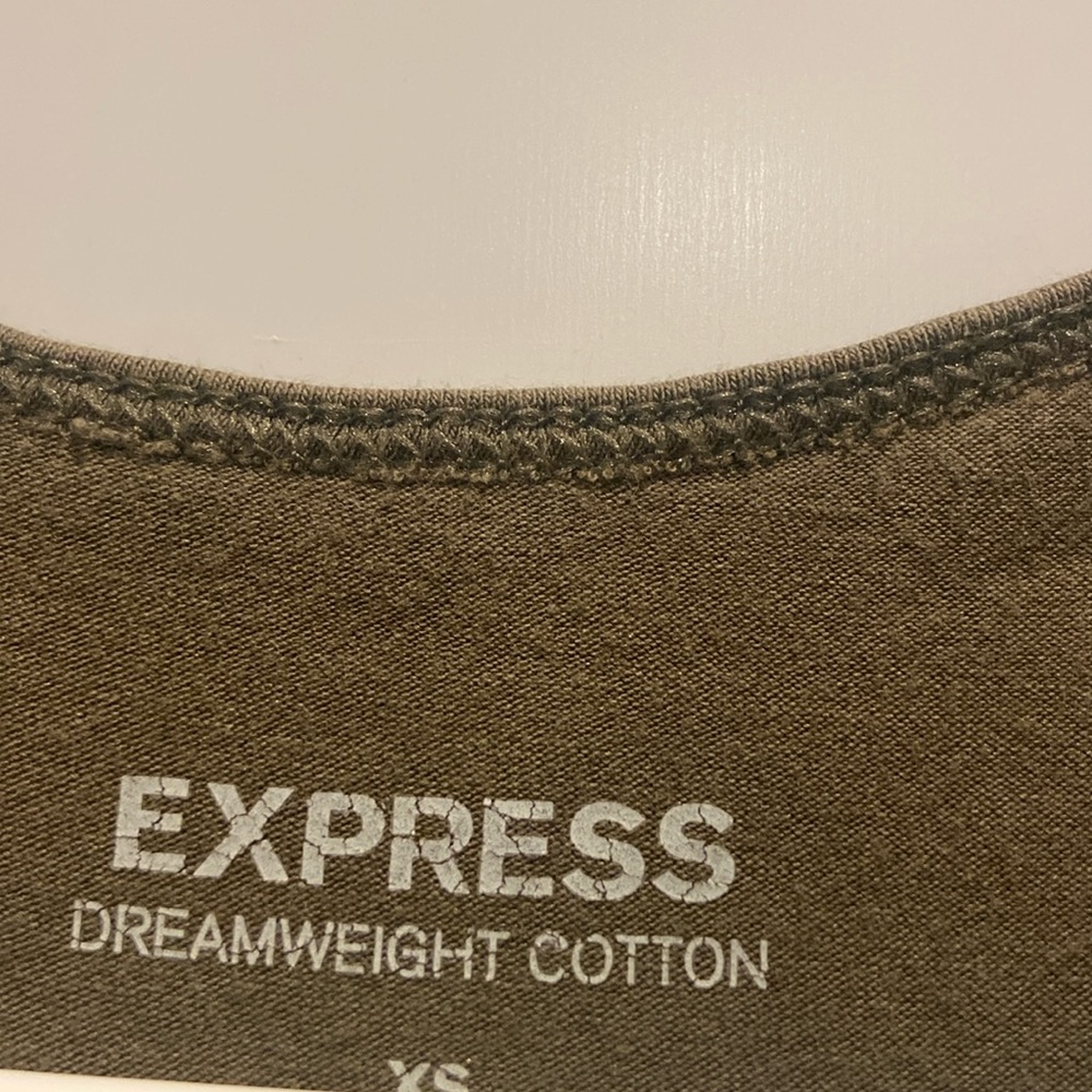Express Khaki Women's Tank Top - Picture 2 of 2